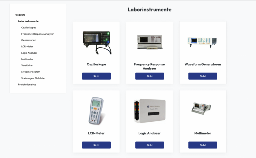E-Commerce-Shop für die Tameq GmbH in Shopware